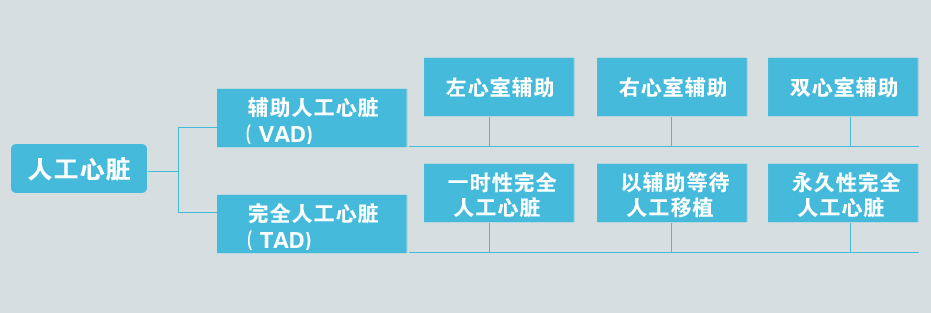 人工心脏的分类